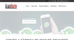 Desktop Screenshot of graninorte.com.br